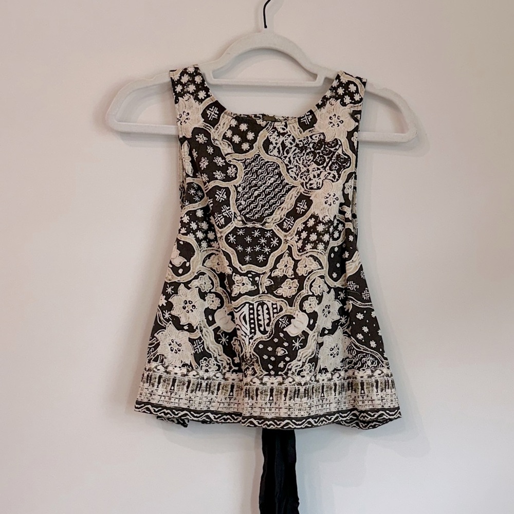 Free People Open Back Tank